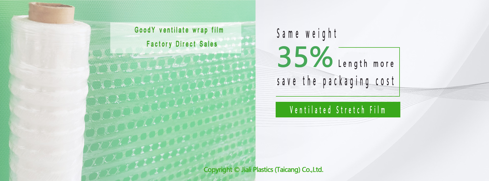 ventilated stretch film manufacturer